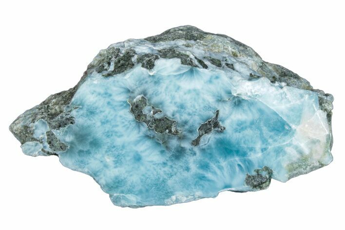 Polished Section of Larimar - Dominican Republic #282516